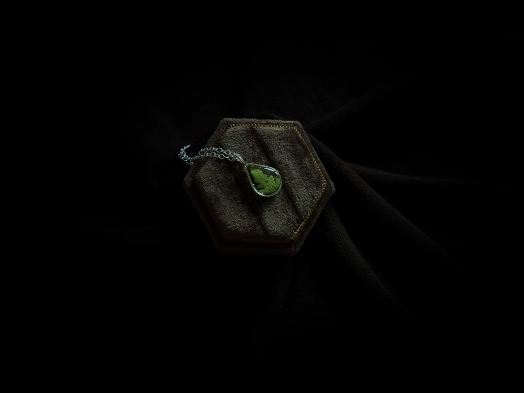 Forest Fern Pendants - Sterling Silver