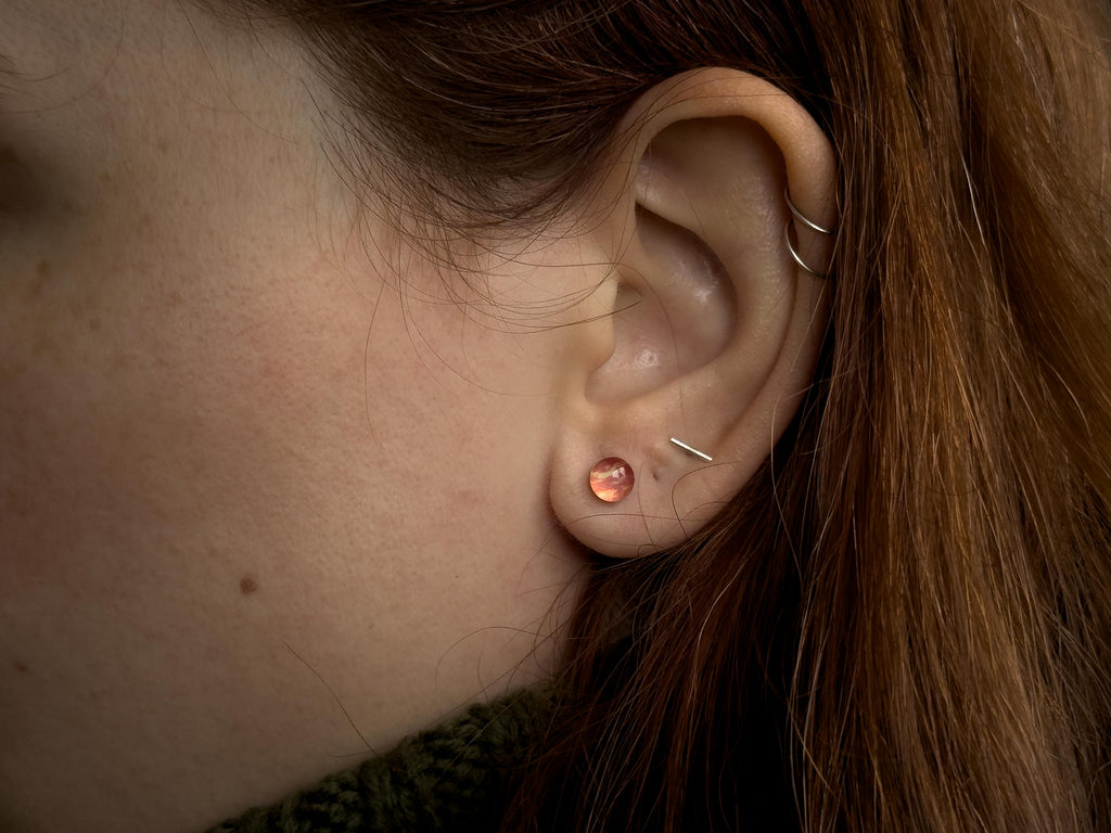 Citrus Stud Earrings · 5mm - Sterling Silver