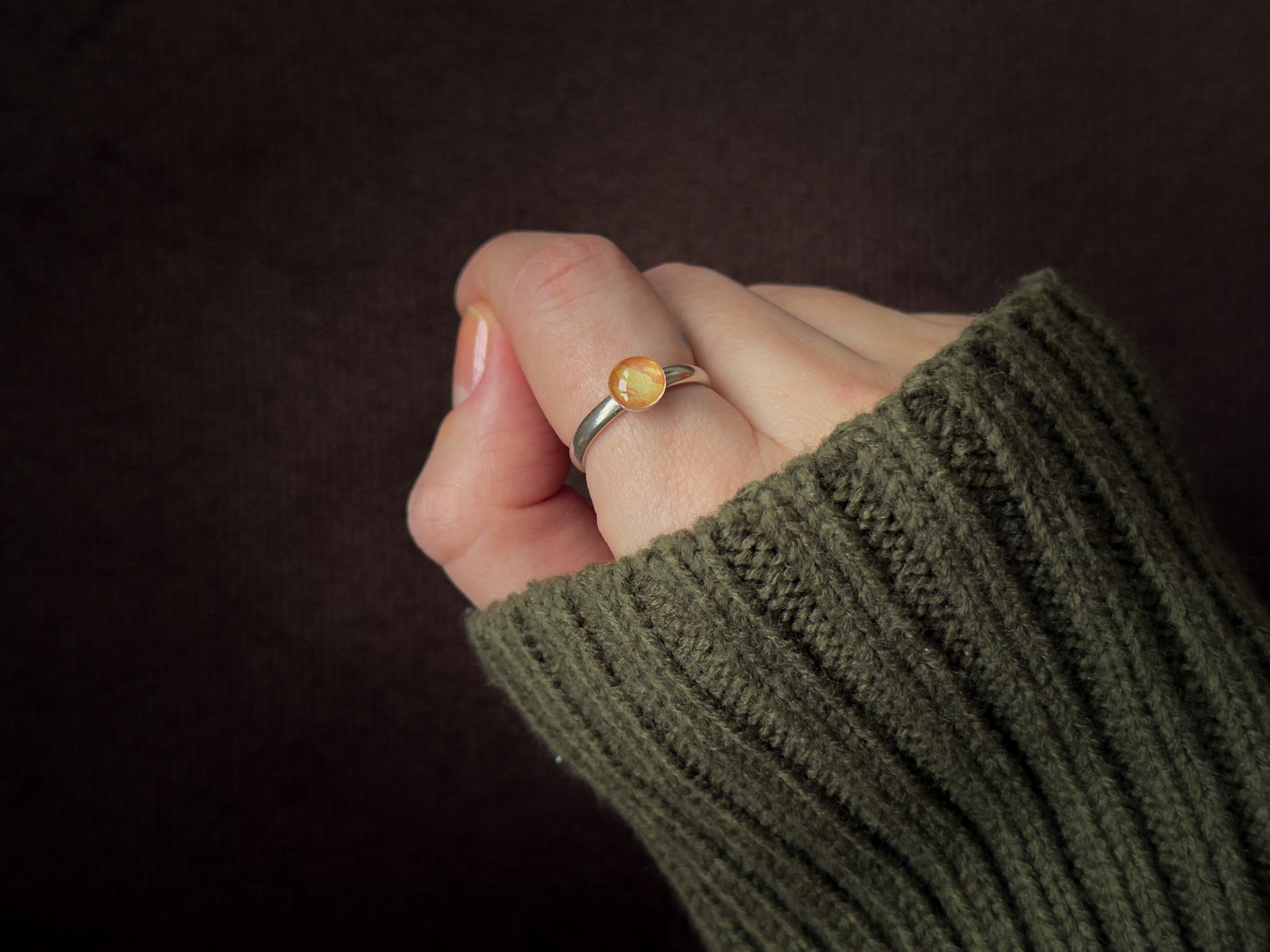 Citrus Stack Rings - Sterling Silver