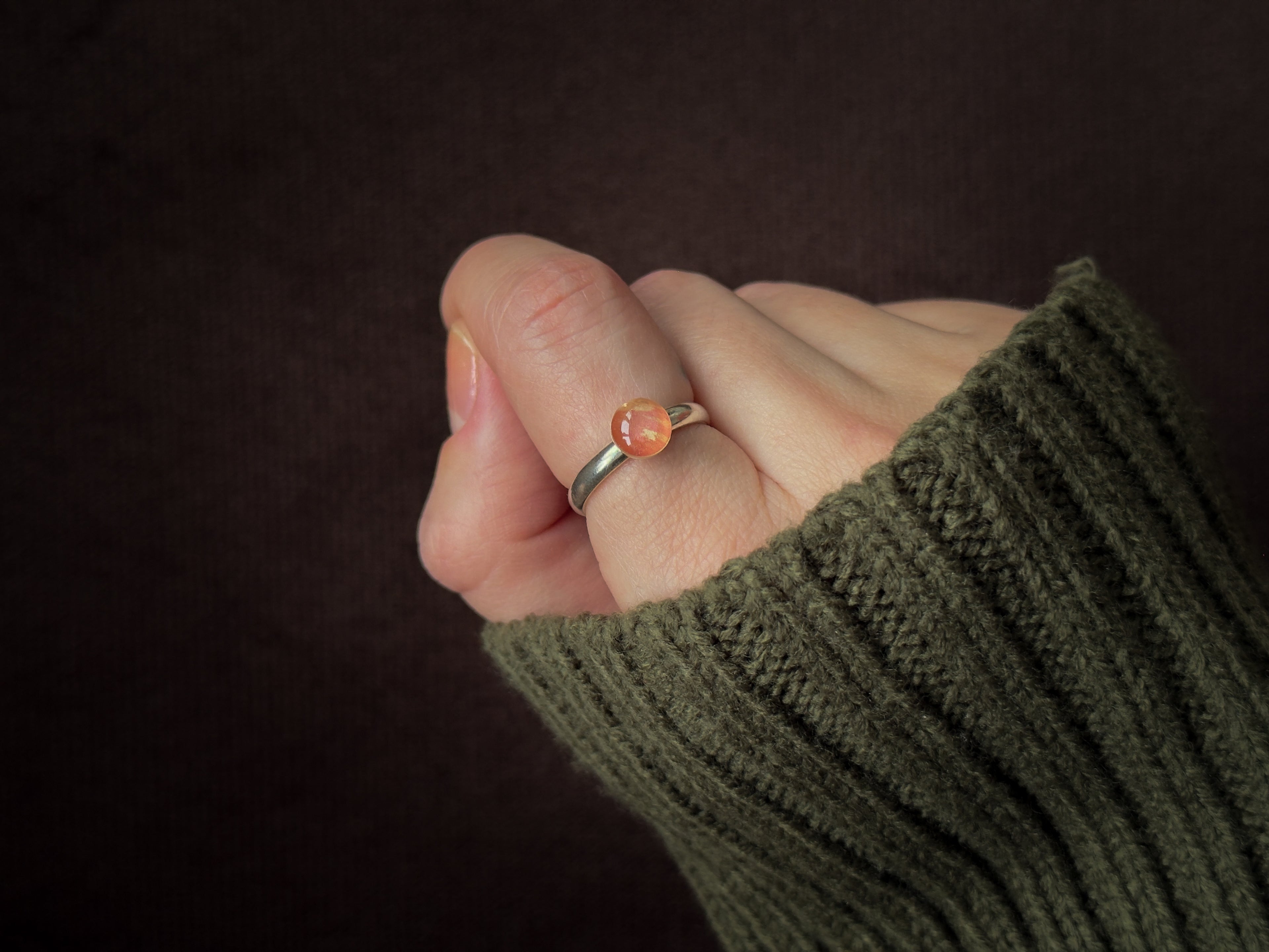 Citrus Stack Rings - Sterling Silver