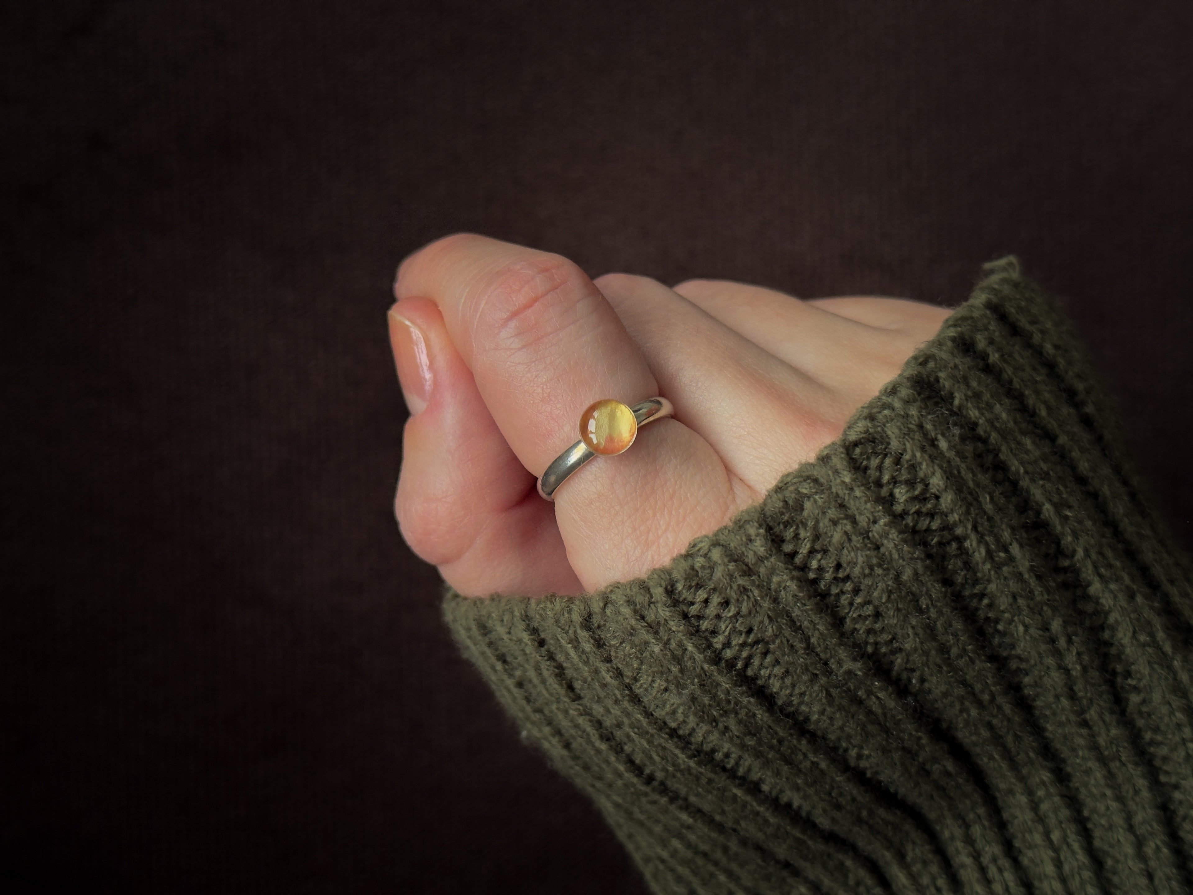 Citrus Stack Rings - Sterling Silver
