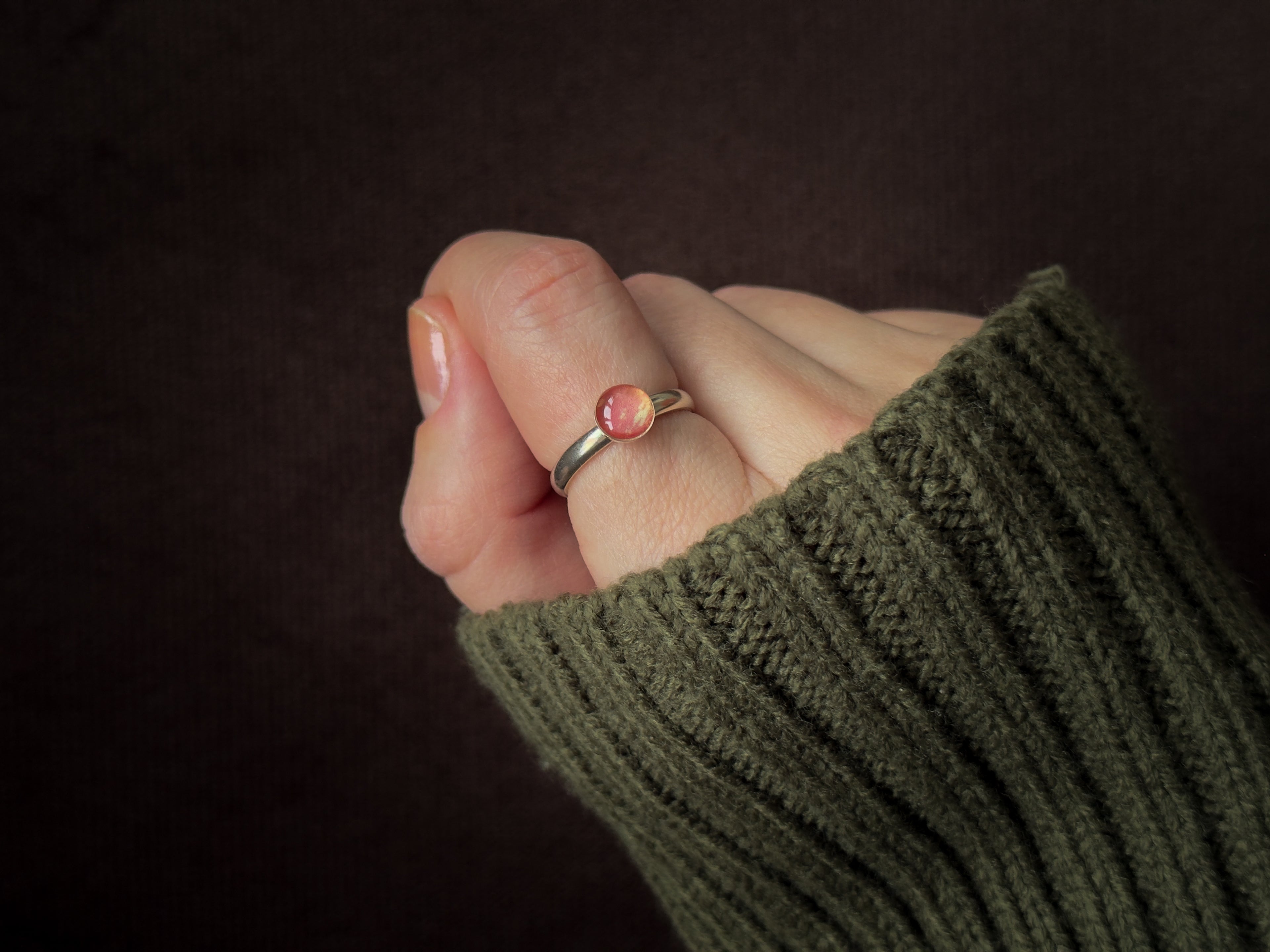 Citrus Stack Rings - Sterling Silver