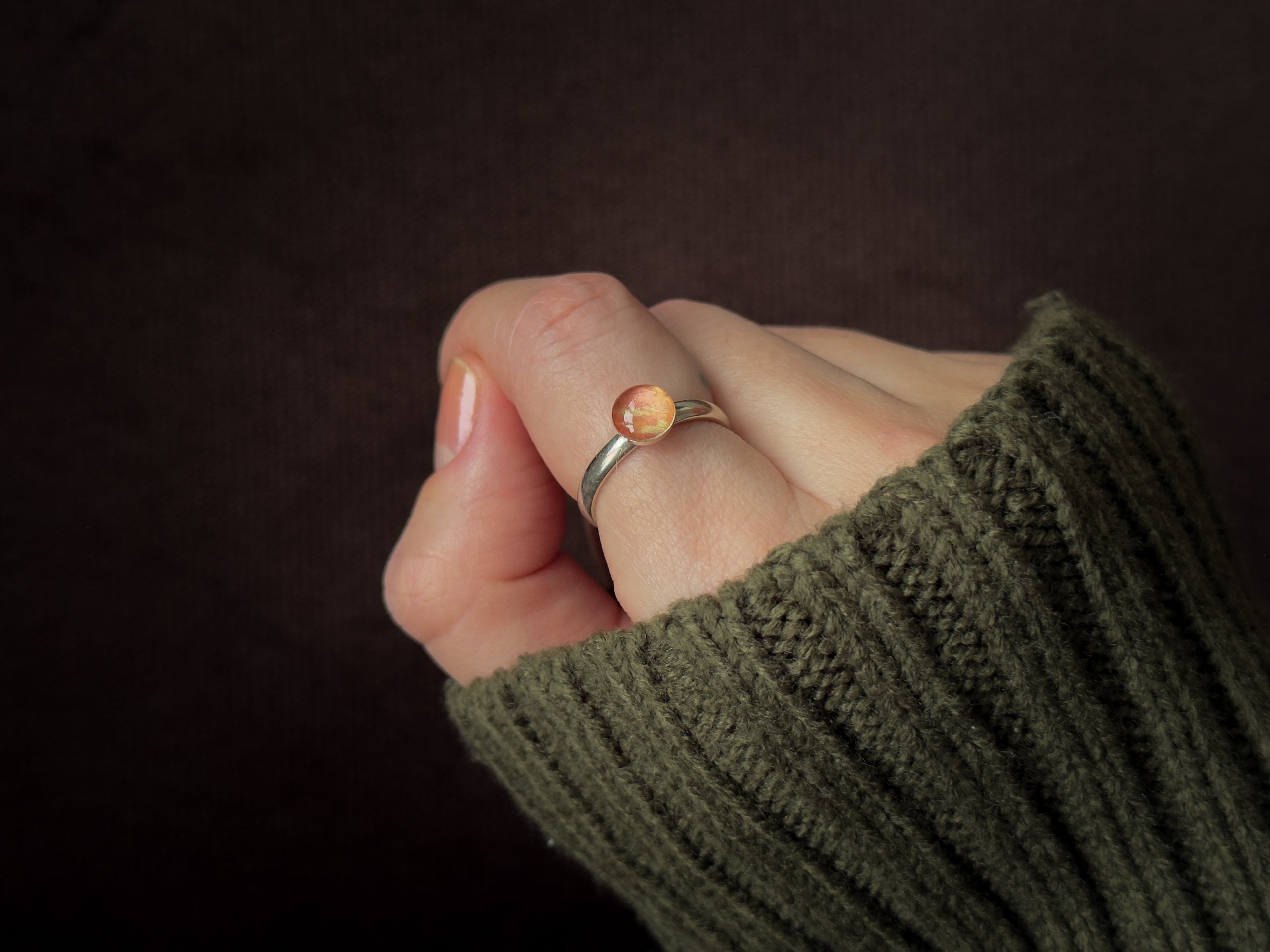 Citrus Stack Rings - Sterling Silver