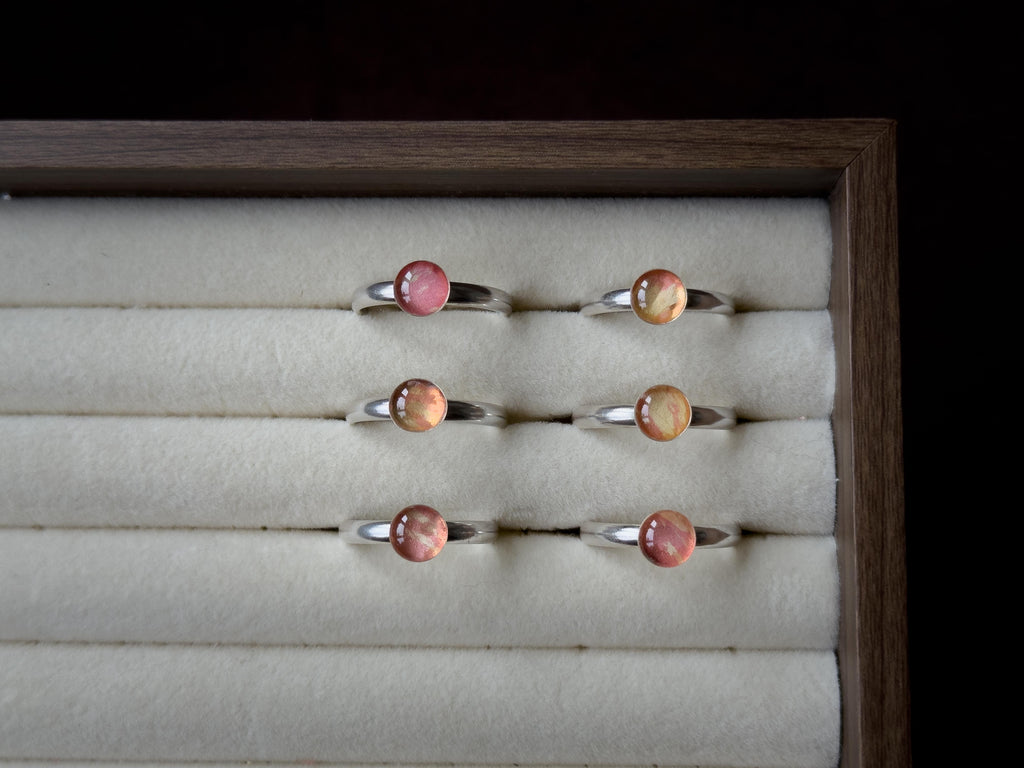 Citrus Stack Rings - Sterling Silver