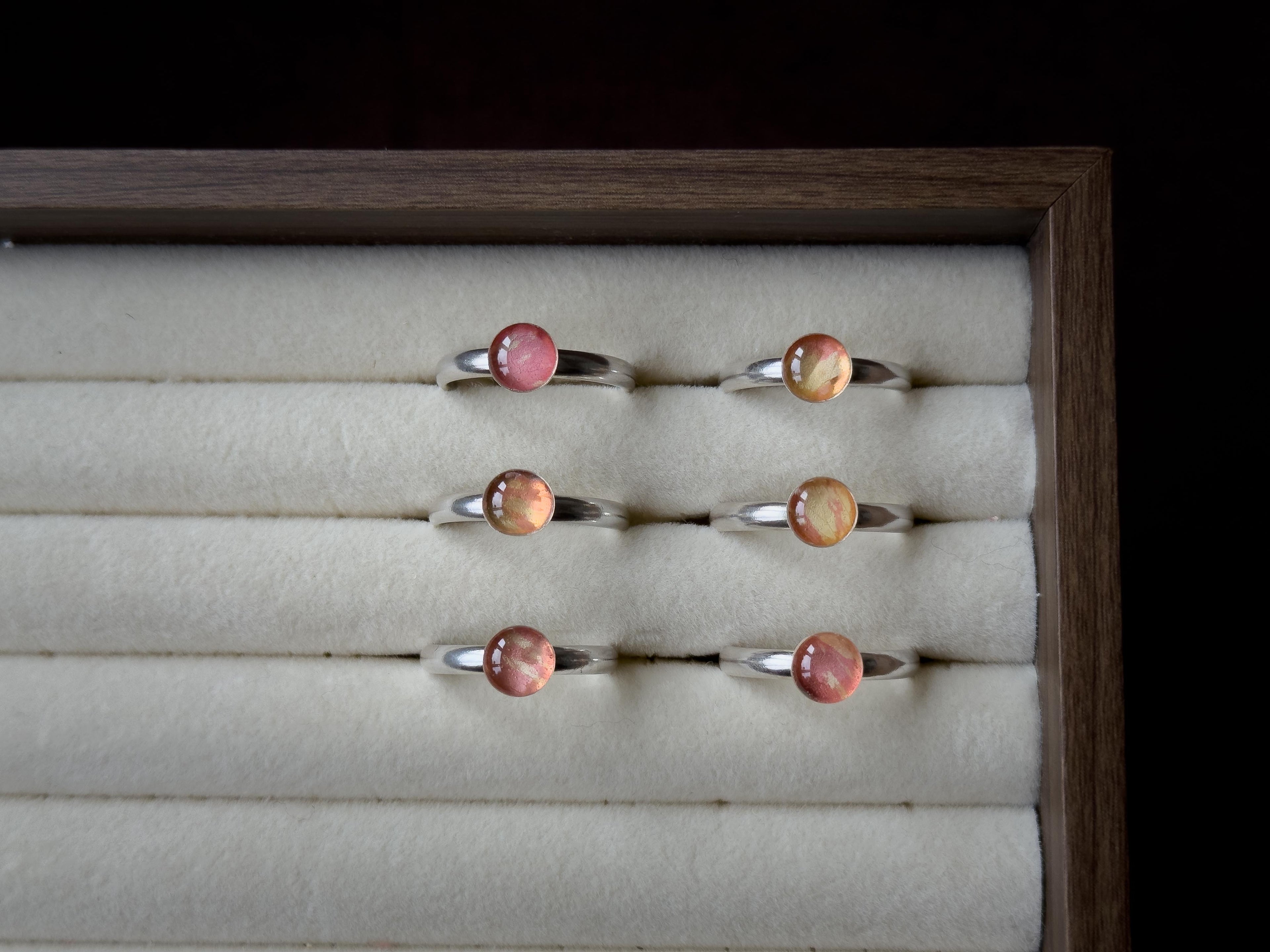 Citrus Stack Rings - Sterling Silver