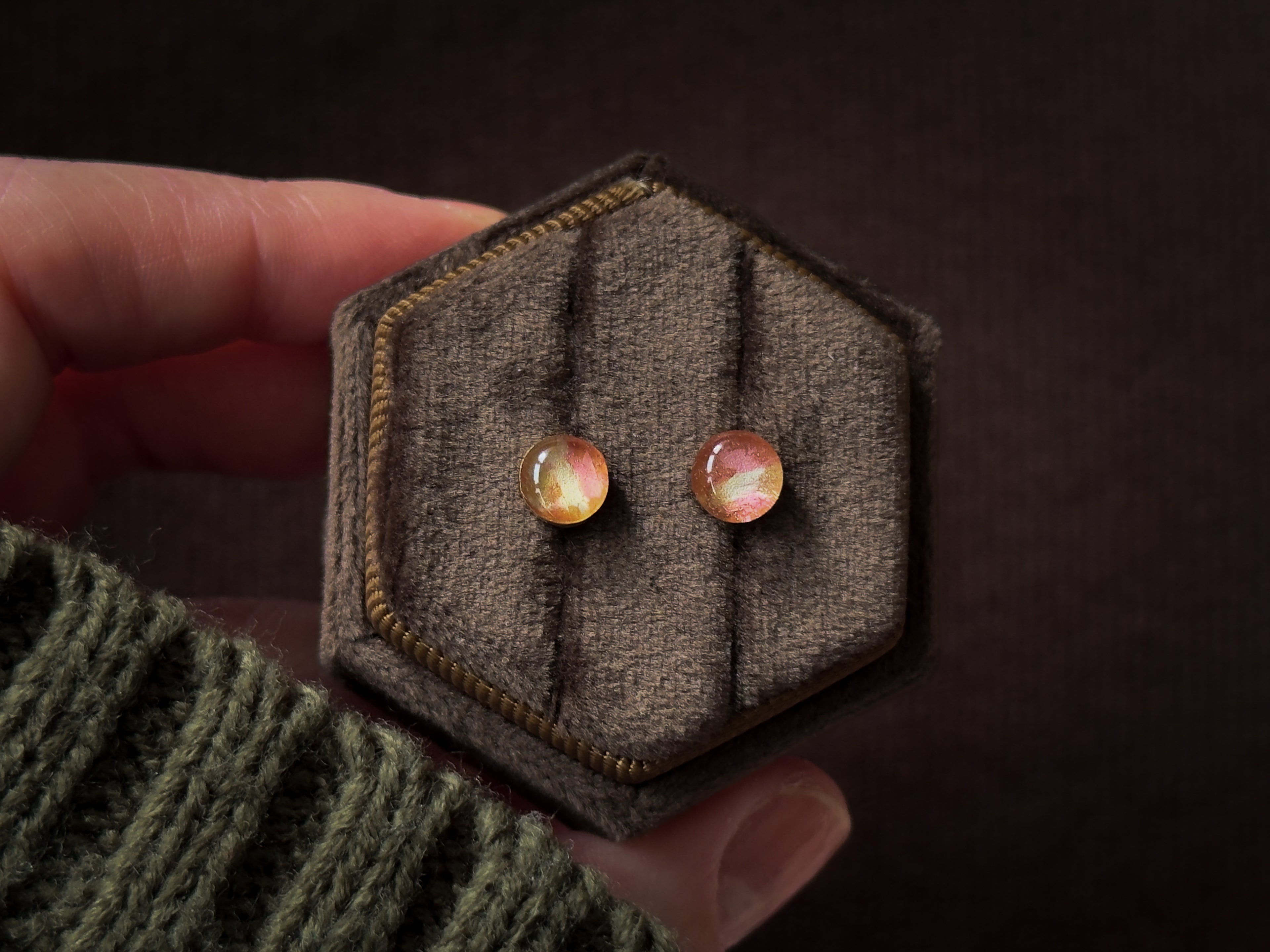 Sunlit Stud Earrings · 6mm - 14k Gold-filled
