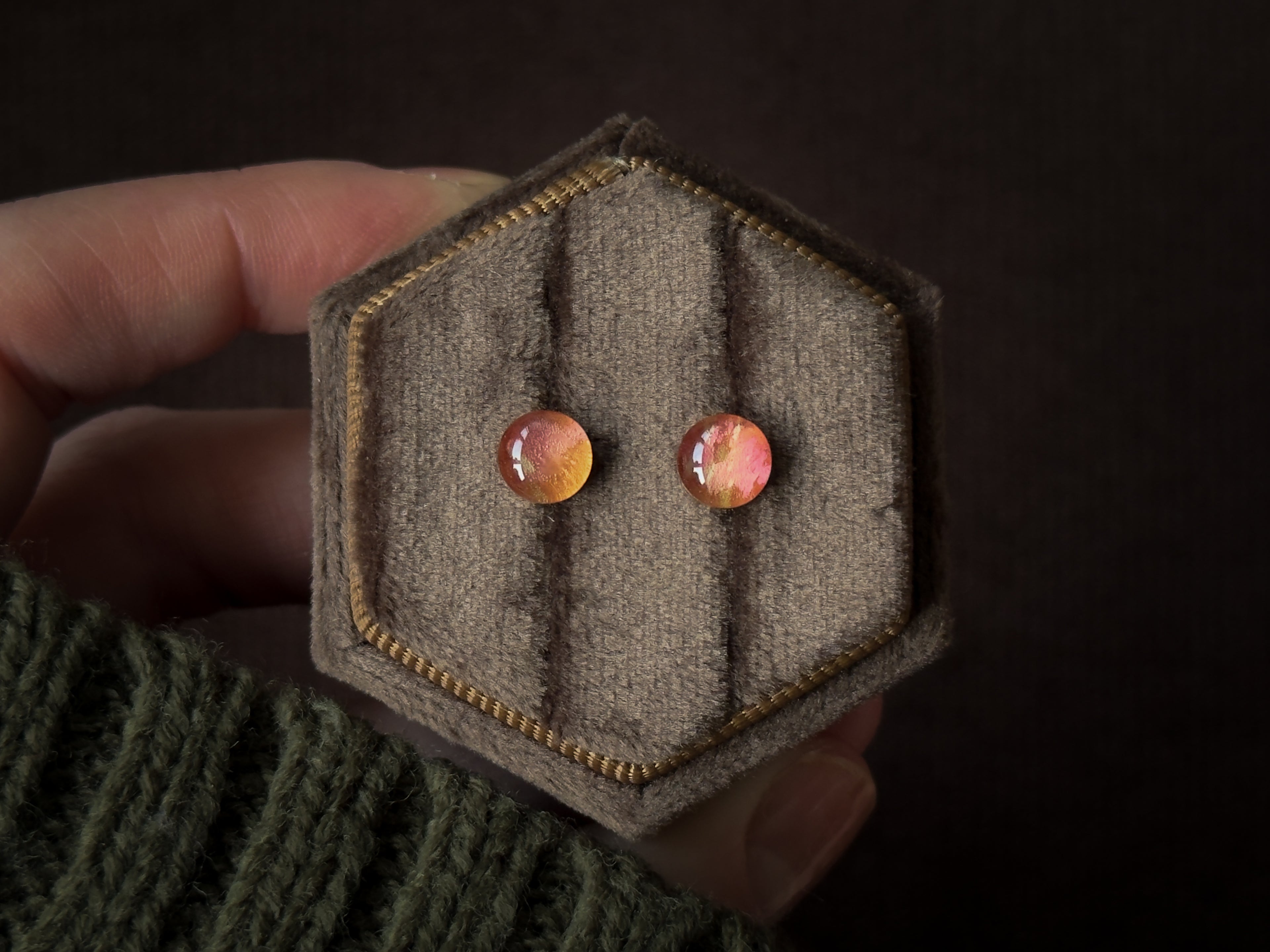 Sunlit Stud Earrings · 6mm - 14k Gold-filled