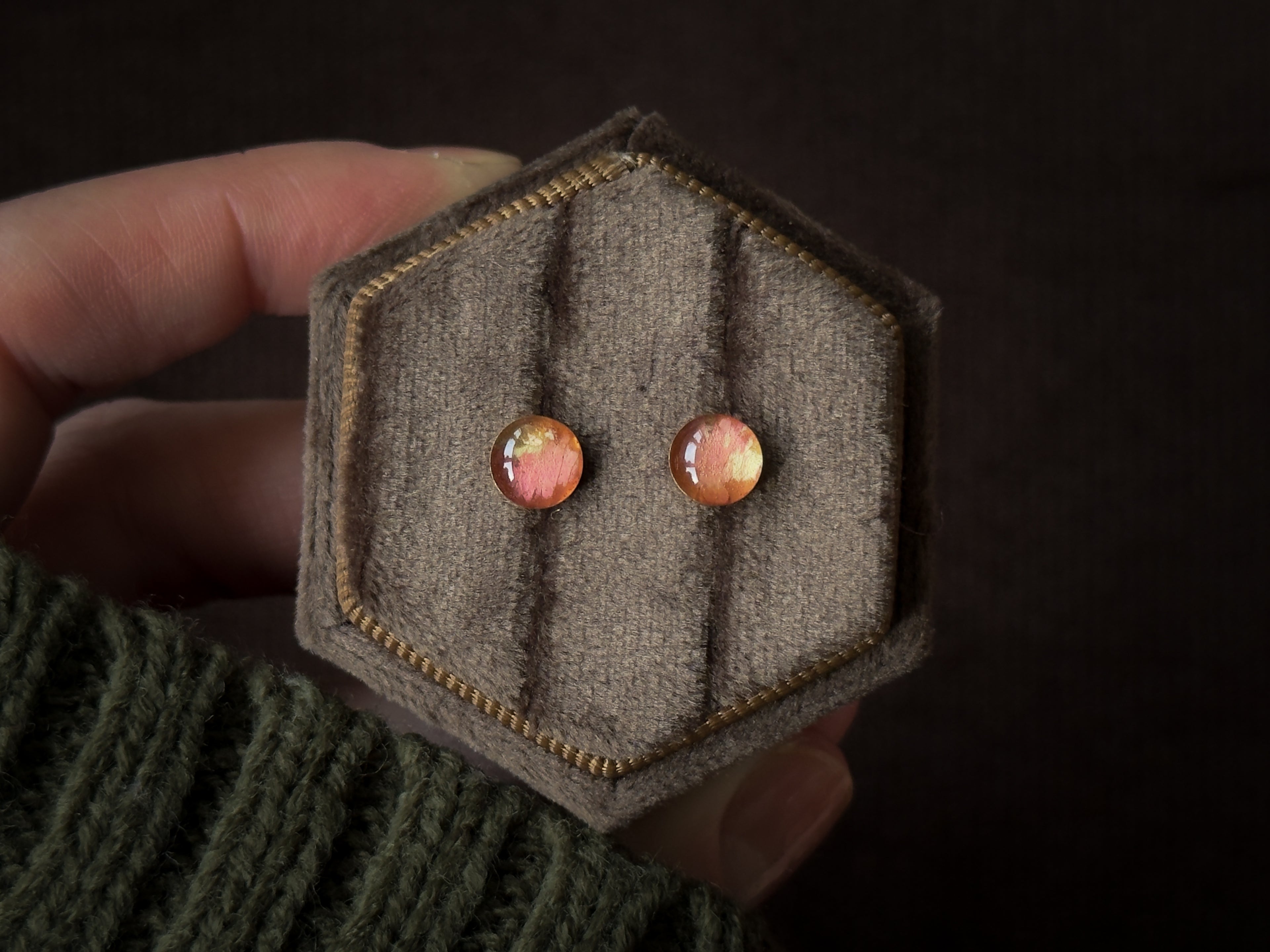 Sunlit Stud Earrings · 6mm - 14k Gold-filled