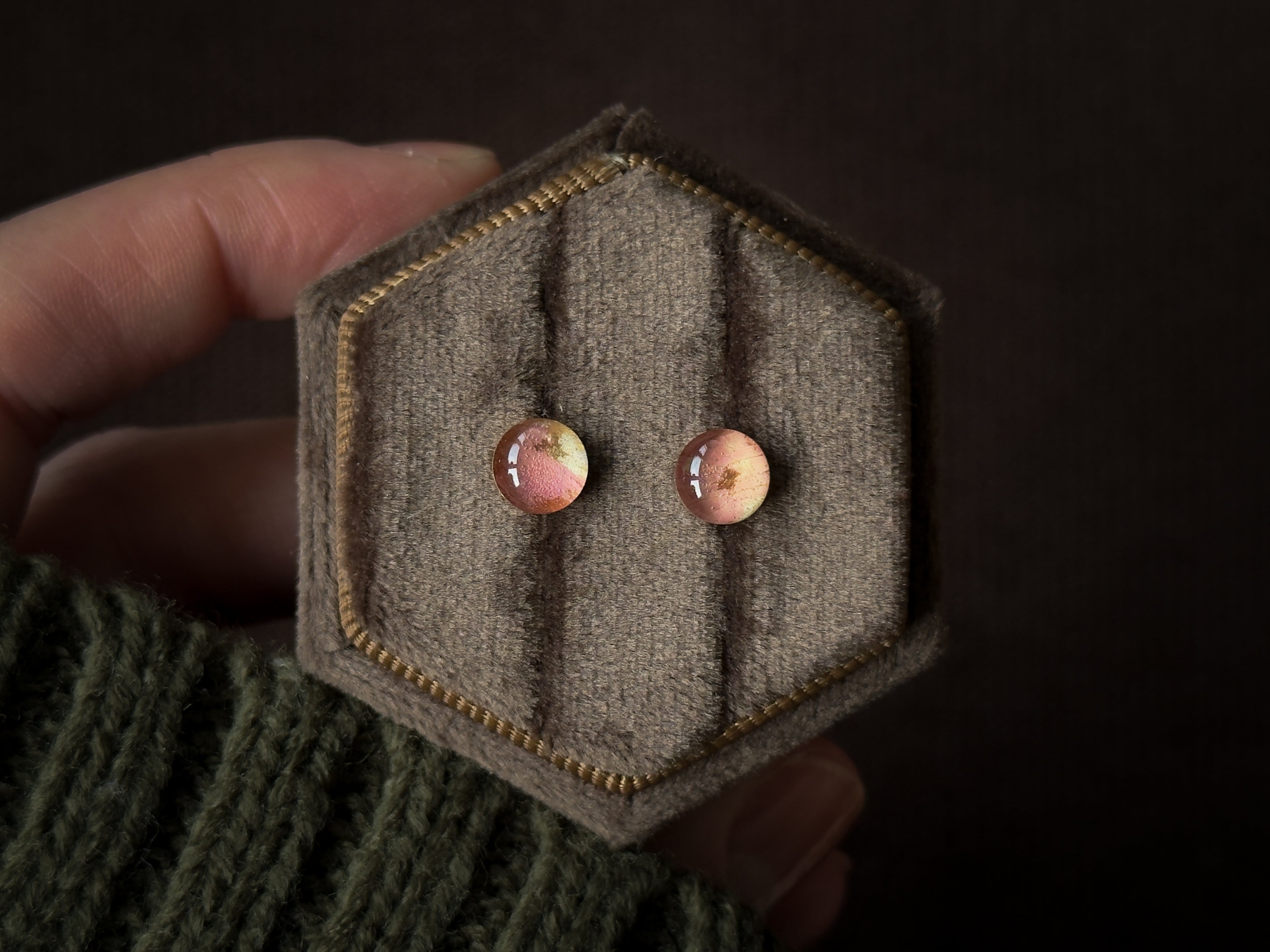 Sunlit Stud Earrings · 6mm - 14k Gold-filled