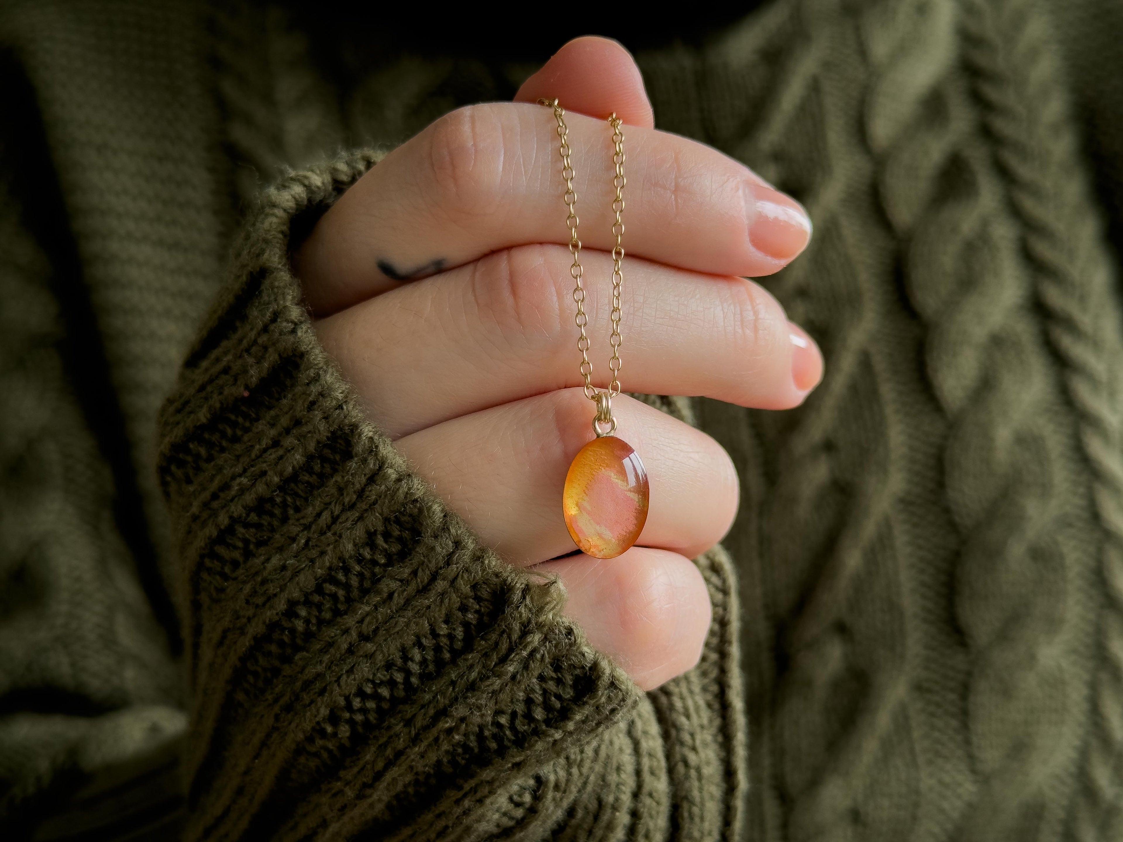 Sunlit Bloom Pendants - 14k Gold-filled
