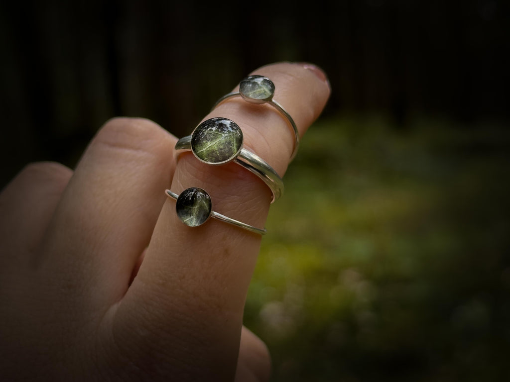 Ivy Stack Rings - Sterling Silver