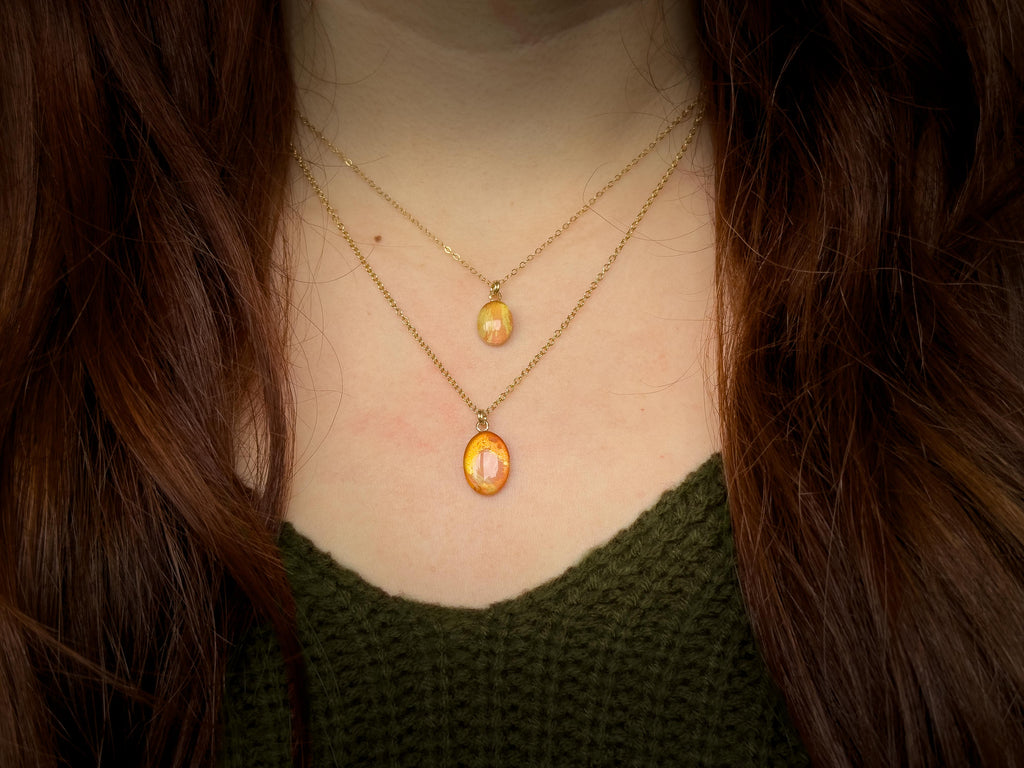 Sunlit Bloom Pendants - 14k Gold-filled