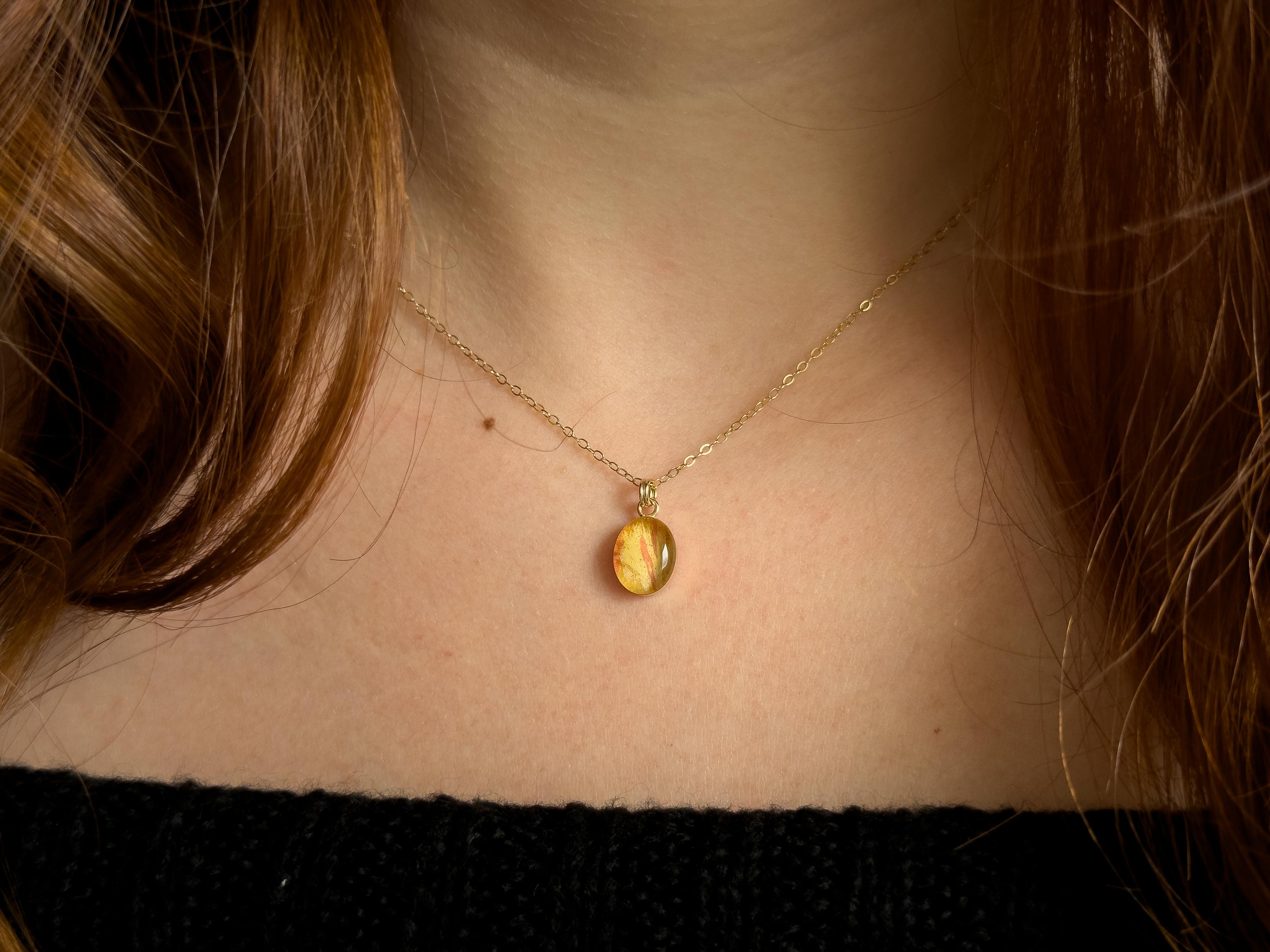 Sunlit Bloom Pendants - 14k Gold-filled