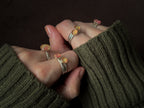 Citrus Stack Rings - Sterling Silver