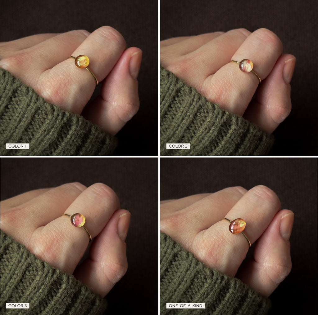 Blush Stack Rings - 14k Gold-filled