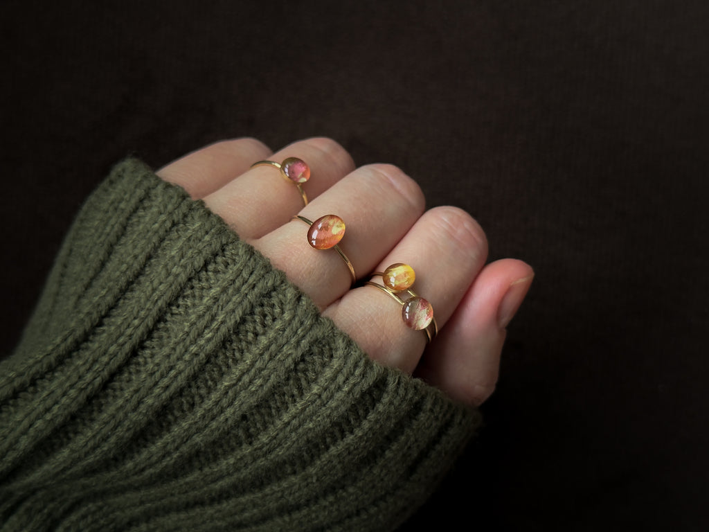 Blush Stack Rings - 14k Gold-filled